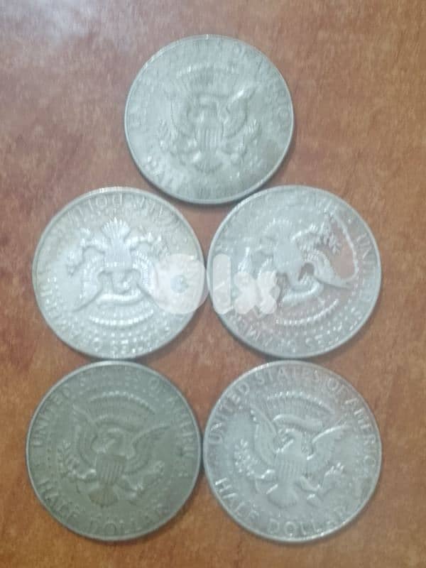 Half dolar USA silver 1967 1