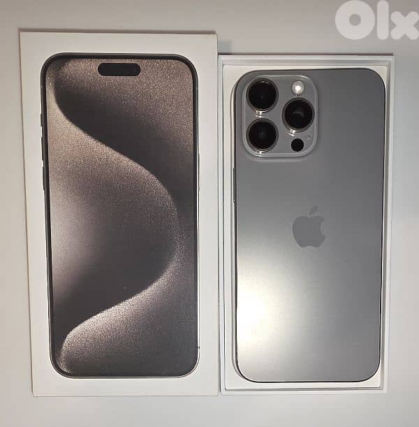 iphone 15 Pro Max 512gb Natural Titanium 0