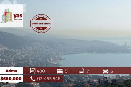 Adma 480m2 | New | Dead End Street | High-End | KA YV |