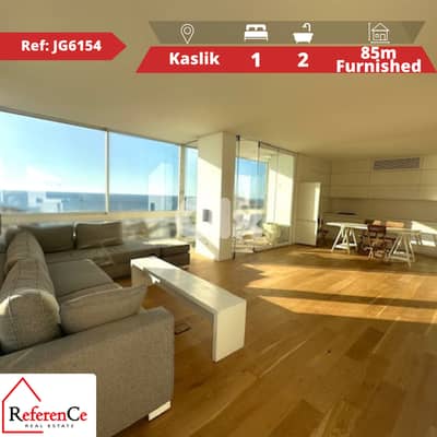 Furnished apartment in Kaslik for sale شقة مفروشة للبيع في الكسليك