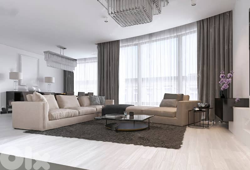 SPACIOUS APT IN TALLET EL KHAYAT PRIME (250SQ) 3 BEDROOMS , (BT-1262) 0