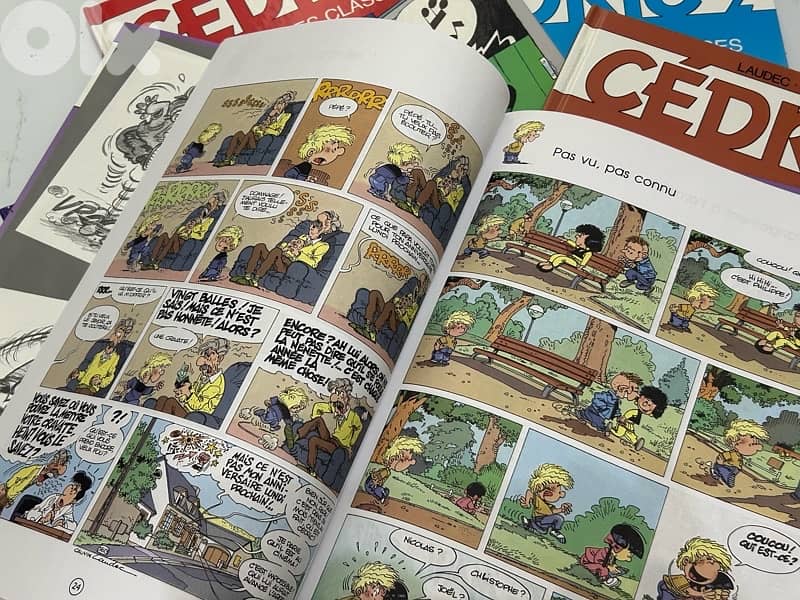 Super 95%new Mickey magazines and Cedric bandes déssinés 3
