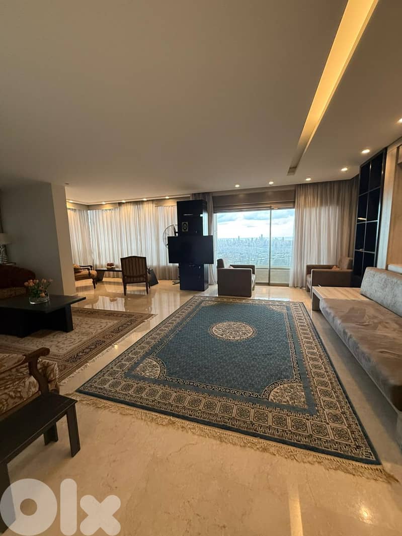 HIGH-END APARTMENT FOR SALE IN BAABDA PRIME WITH OPEN VIEW, (BA-477) 0