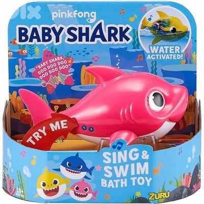 baby shark sing & swimm bath toy