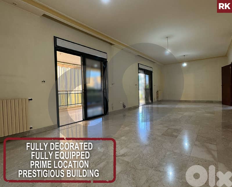 Hot Deal In Al Majzoub-Bsalim- Spacious 220 SQM Apartment REF#RK127175 0