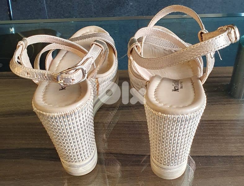 sandal Nero Giardini N36 Made inItaly like new 5$ b ashrafiye 03723895 1