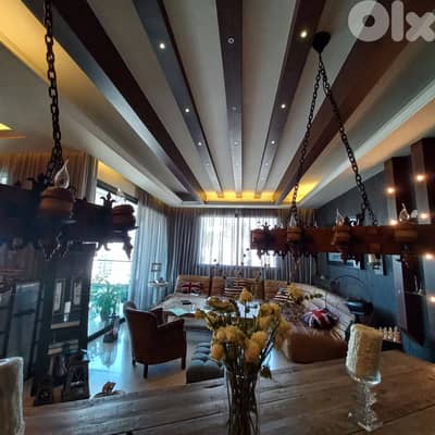 Luxury Furnished Apartment For Sale in Prime Zalkaشقة مفروشة فاخرة للب