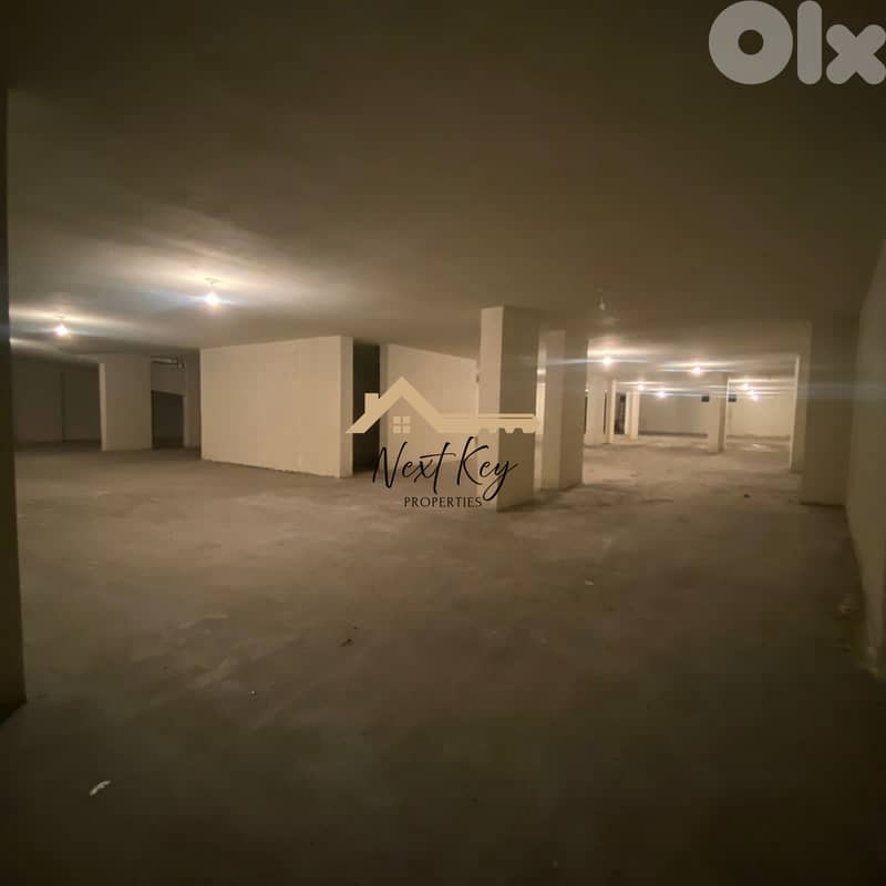 Warehouse for rent in Jdeideh مستودع للإيجار في الجديدة NKP#128 0