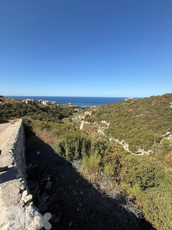 1,850 m² Land for Sale in Kfar Abida, Batroun Dual Road Access 0