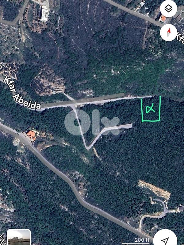 1,850 m² Land for Sale in Kfar Abida, Batroun Dual Road Access 6