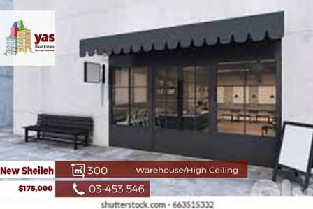 New Sheileh 300m2 | Warehouse | High Ceiling | Prime Location | GA