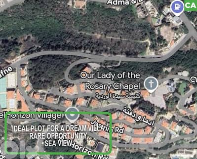 Adma  | Sea View | Prime Residential Plot | Square Shape REF#CA127185