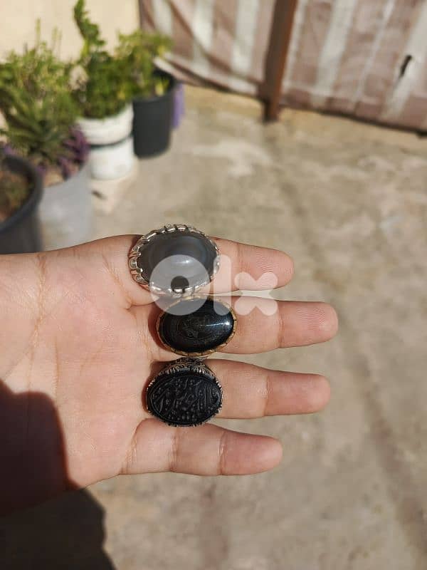 3 خواتم بسعر لقطة 100$ 0