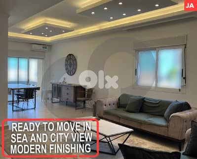 Sea and City View,Modern Finishing, jbeil, mastita/مستيتا REF#JA127188