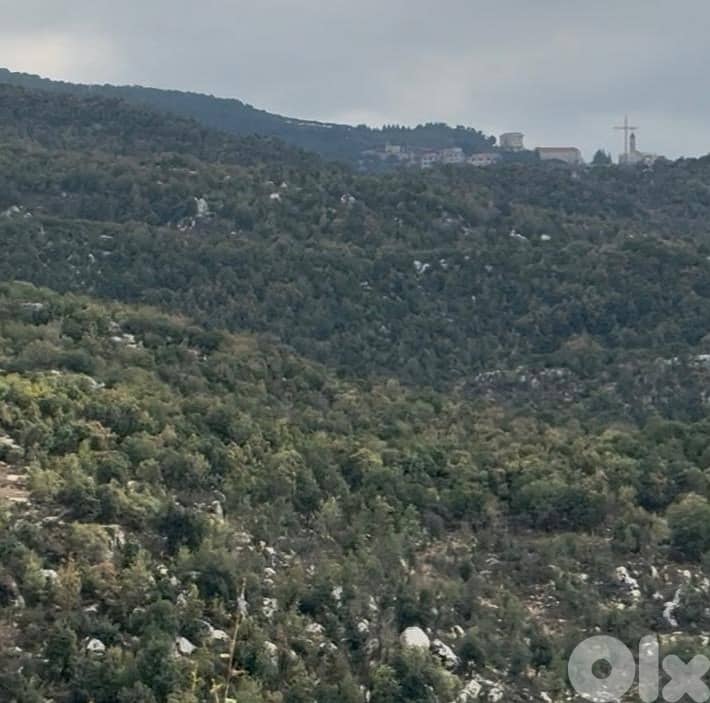 Land In Mechmech-Jbeil For Saleارض للبيع في مشمش مطلة على دير مار شربل 4