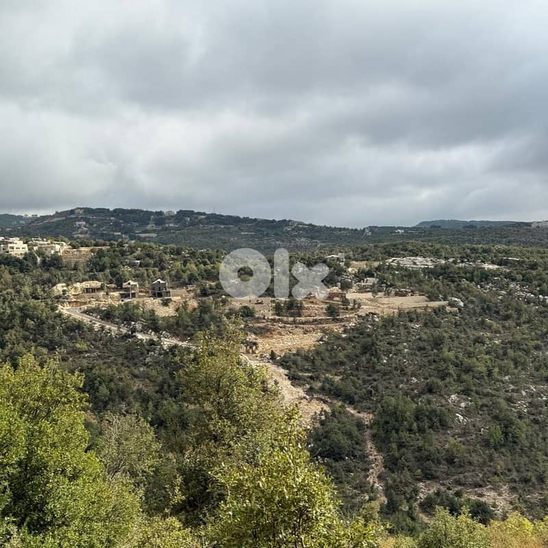 Land In Mechmech-Jbeil For Saleارض للبيع في مشمش مطلة على دير مار شربل 7