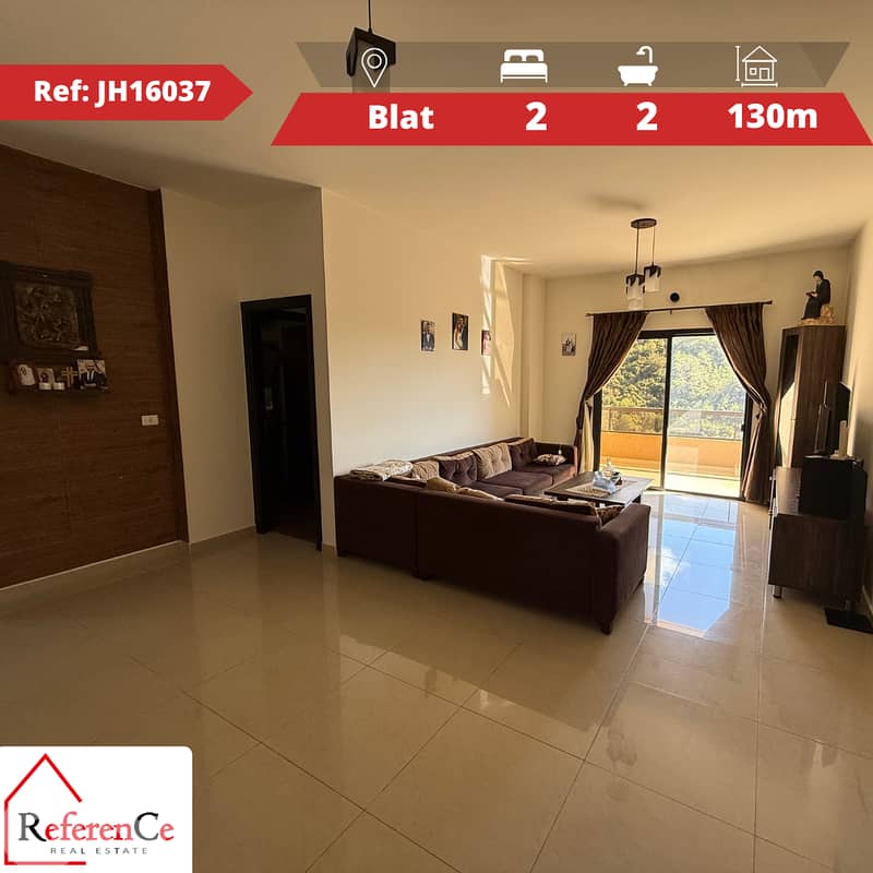 Apartment with view in Blat شقة للبيع في بلاط جبيل 0