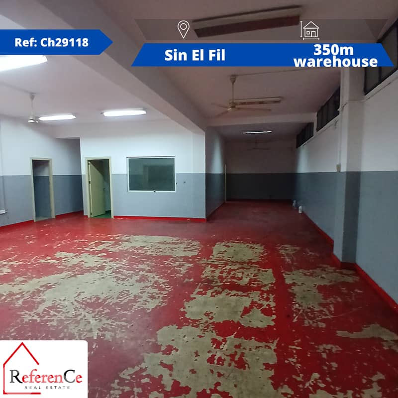 Prime location warehouse in Sin El Fil مستودع صناعي في سن الفيل 0