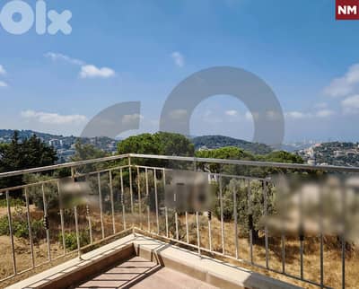 130 SQM Apartment , calm area in Aley/عاليه REF#NM127187