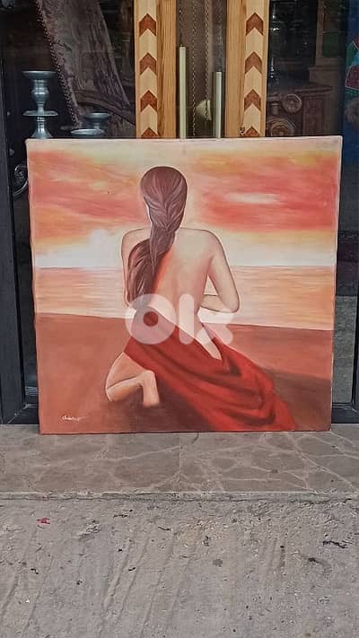 لوحة زيتي اوروبية