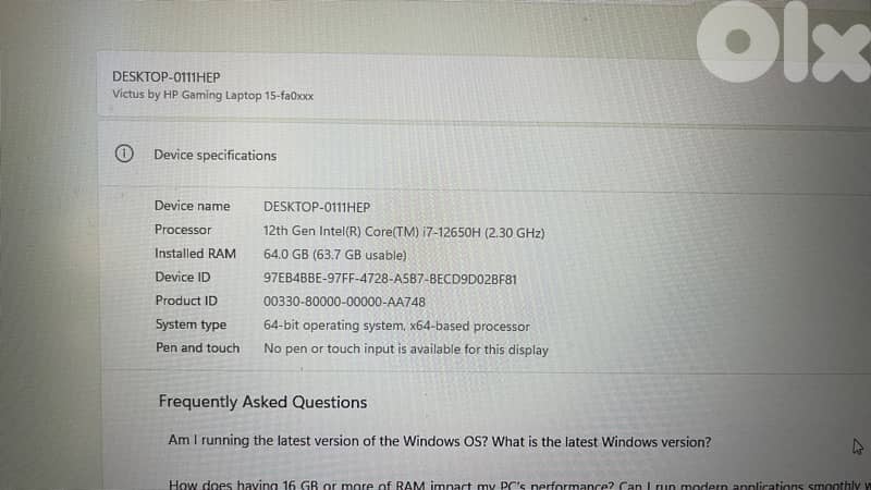 HP Victus Gaming Laptop 2