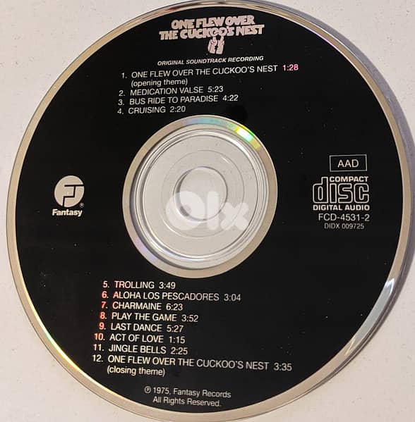 One Flew Over The Cuckoo's Nest ( RARE CD ) 2
