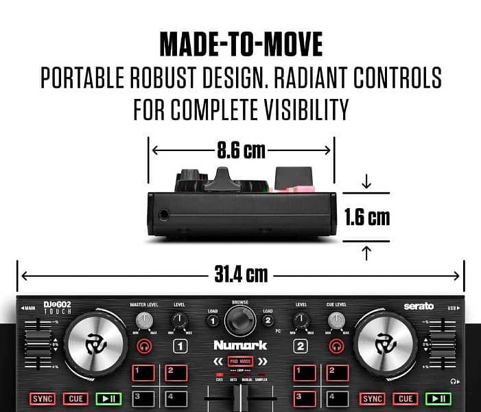 Numark dj and controller 2