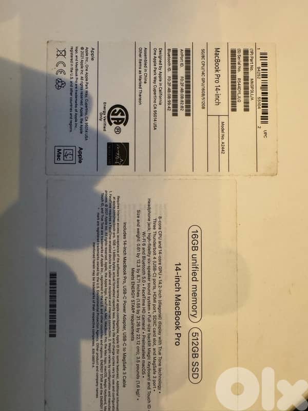 Apple MacBook Pro 14″ M1 Pro - 16 GB / 512 GB — Excellent Condition 0