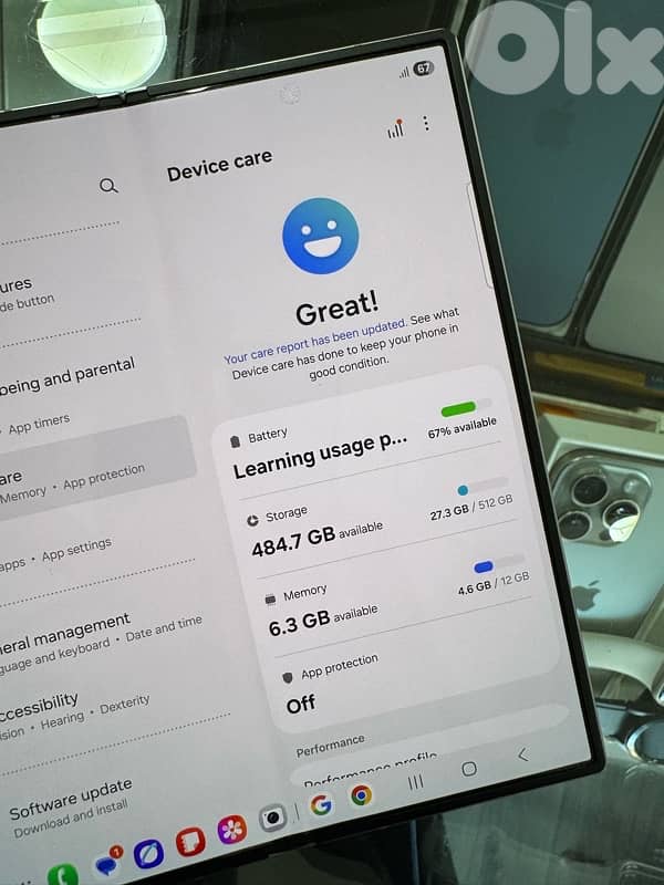 Samsung Z Fold 6 512gb/12gb 2 sim BMS screen warranty 2