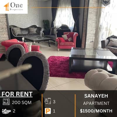 APARTMENT FOR RENT IN SANAYEH