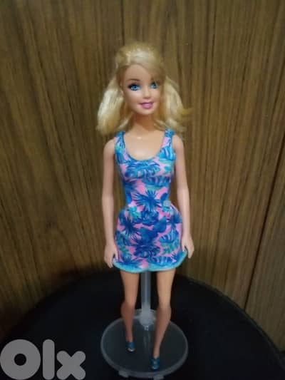 Barbie Mattel great doll 2013 Flexible legs+brand tag dress+Shoes=22$