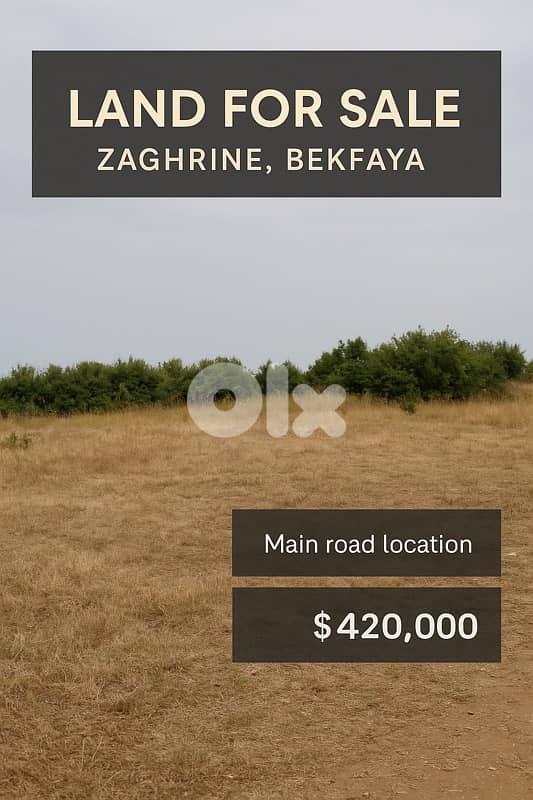 Land for Sale – Zaghrine, Bekfaya 0