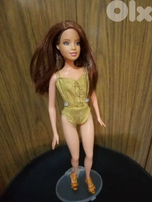 TERESA Mattel 07 as new doll Bend legs flat feet in swim wear+Shoes=25 1