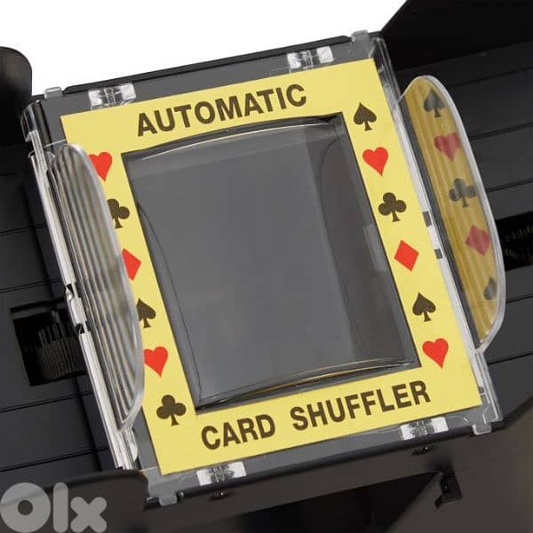 relaxdays automatic card shuffler for 6 decks 0