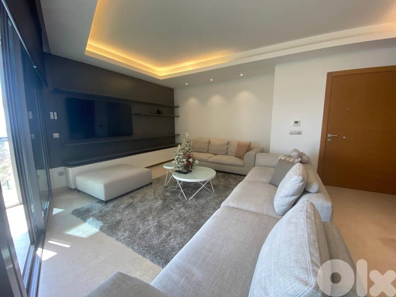 Waterfront City, Dbayeh/ Unique Sea View Apartment for rent - ضبيه 0