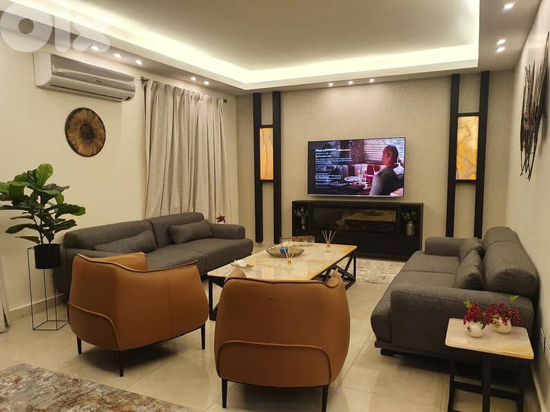 FULLY FURNISHED APT IN BURJ ABI HAIDAR PRIME (170SQ) 3 BEDS , (BTR-507 0