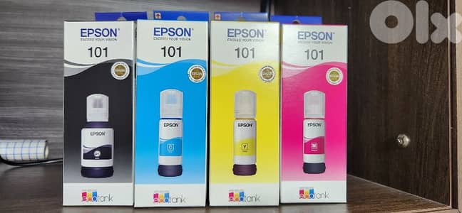 Epson printer - set of ink bottles