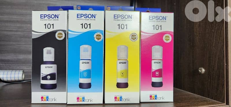 Epson printer - set of ink bottles 0