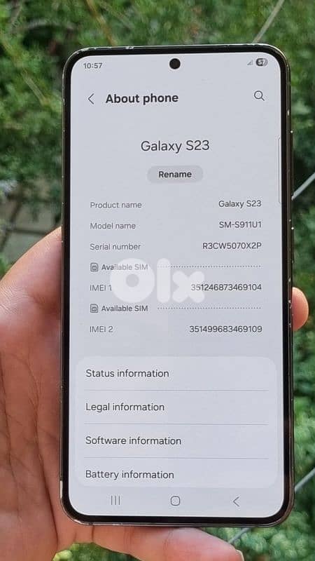 للبيع سامسونج s23 2