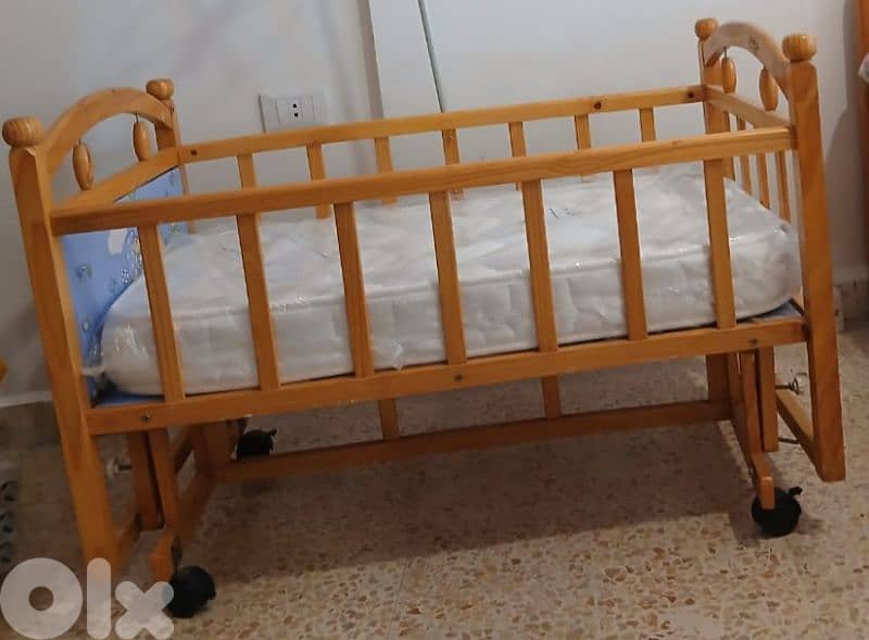 تخت طفل حديث الولادة 4