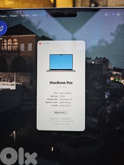 Macbook Pro 16 inch M1 Pro