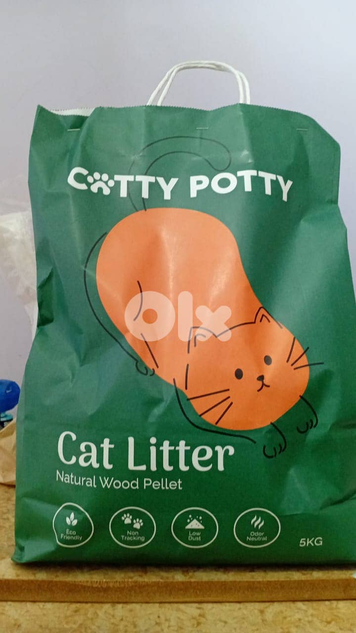 Wood Pellet Cat Litter - Catty Potty 0
