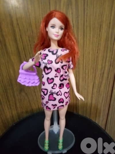 Barbie FASHIONISTA -RED HEAD Mattel year 2017 as new doll=21$