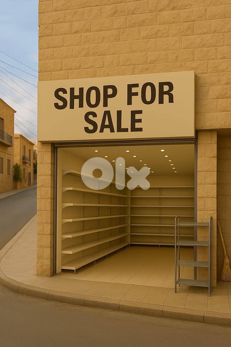 120m2 Shop for Sale in the Heart of Jbeil town– Very Prime Location 0