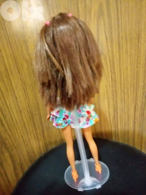 Barbie GLITZ Brunette as new doll in floral dress2005 Unflexi+Shoes=20 2