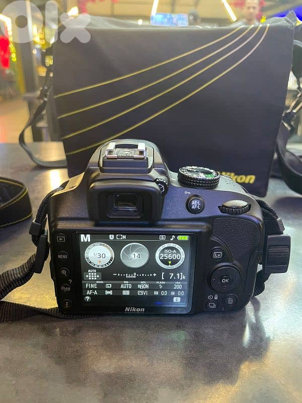 Nikon D3400 used like new for sale 3