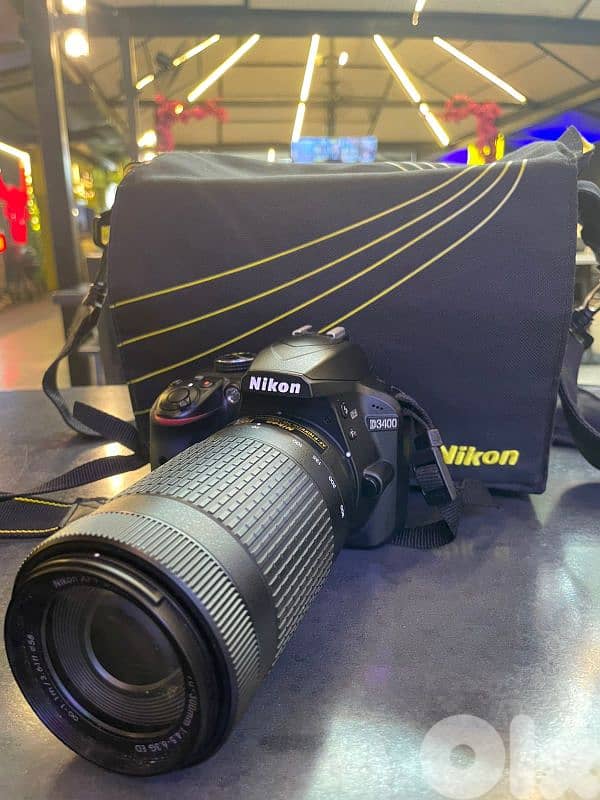 Nikon D3400 used like new for sale 5