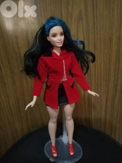 Barbie Fashionistas CURVY: 27 SWEETHEART STRIPES great Mattel doll=24$