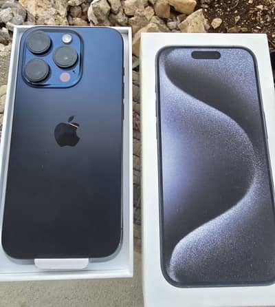 IPhone 15 Pro 256 Blue titanium