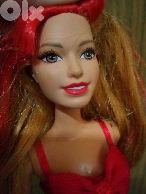 "RAYNA" Barbie ROCK 'N ROYAL ROCKSTAR like new doll 2014 Mattel=24$ 2
